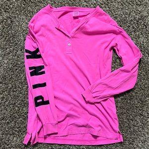 PINK long sleeve tee